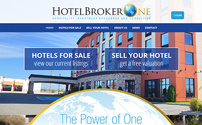 hotel real estate web design